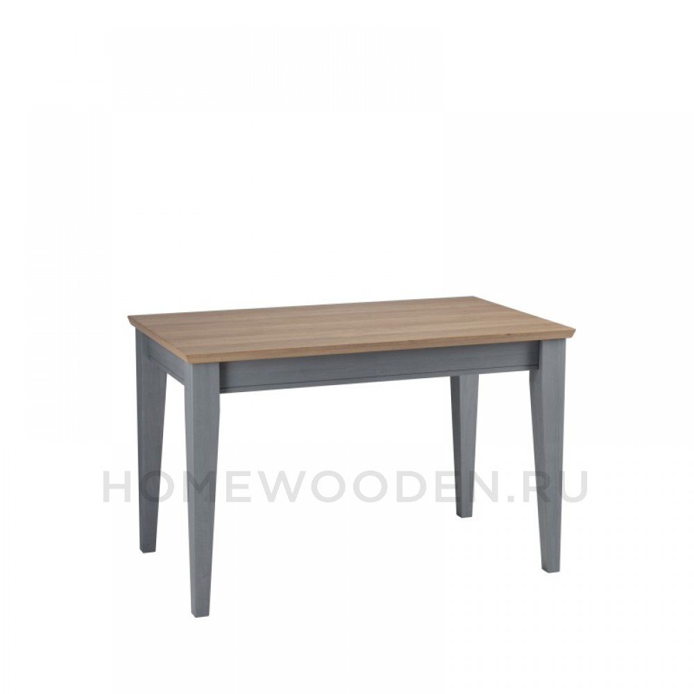 СТОЛ ОБЕДЕННЫЙ ФОРЕСТ/СКАНДИ 120х70 СЕРЫЙ 7046/АНТИК
