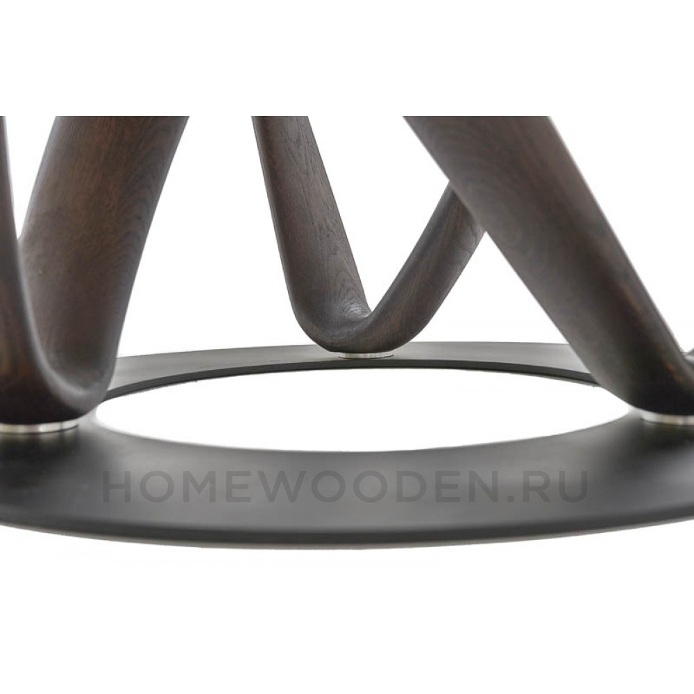 Стол обеденный Инфинити 120х120 деревянная столешница