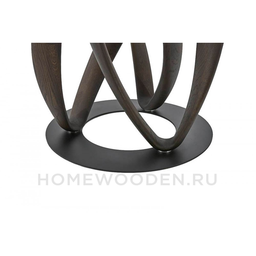 Стол обеденный Инфинити 120х120 стеклянная столешница