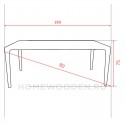 Стол обеденный Милина 180х80