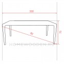 Стол обеденный Милина 200х80