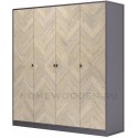 Шкаф 4-х дверный Тоскана Т-954