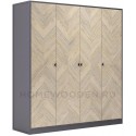 Шкаф 4-х дверный Тоскана Т-954