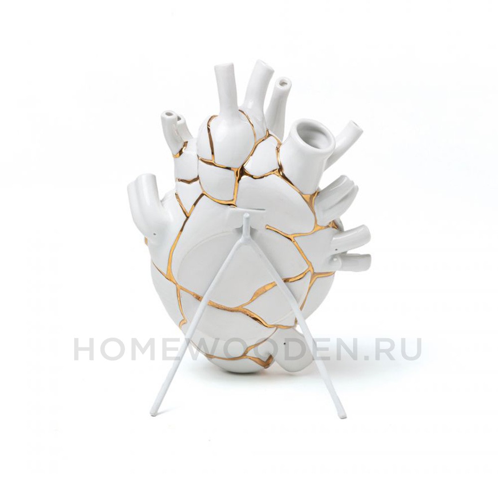 Ваза Seletti Love in Bloom Kintsugi