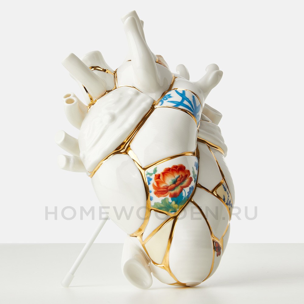 Ваза Seletti Love in Bloom Kintsugi