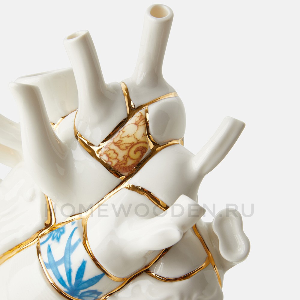 Ваза Seletti Love in Bloom Kintsugi