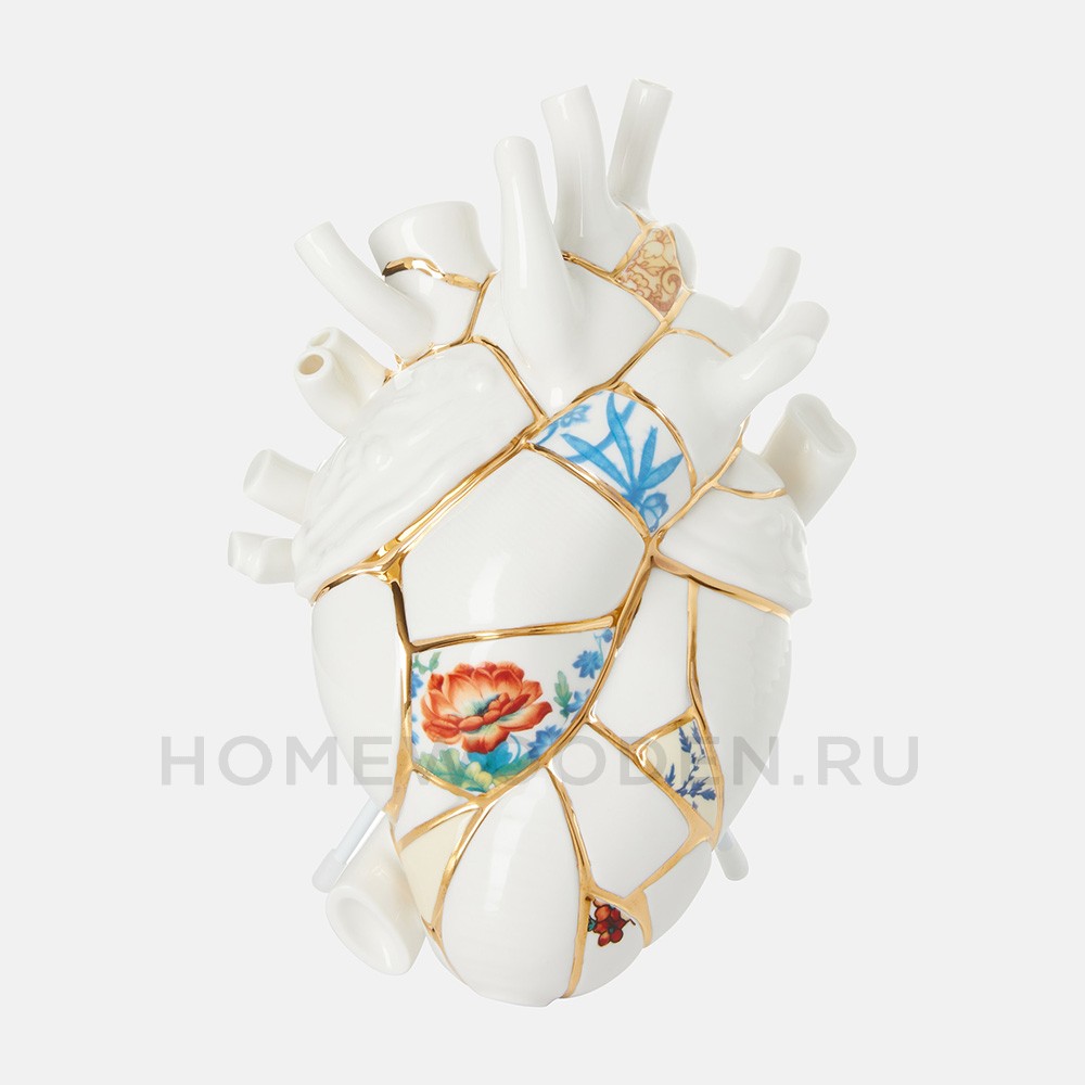 Ваза Seletti Love in Bloom Kintsugi