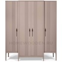 Шкаф для платья и белья Мирано ГМ 8931