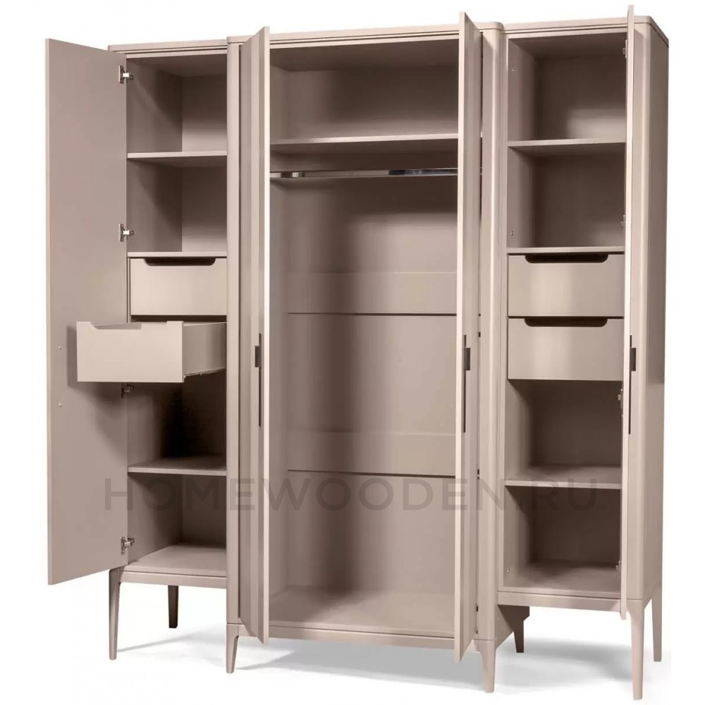 Шкаф для платья и белья Мирано ГМ 8931