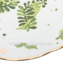 Тарелка обеденная GREEN FLORAL 26,5 см BITOSSI HOME