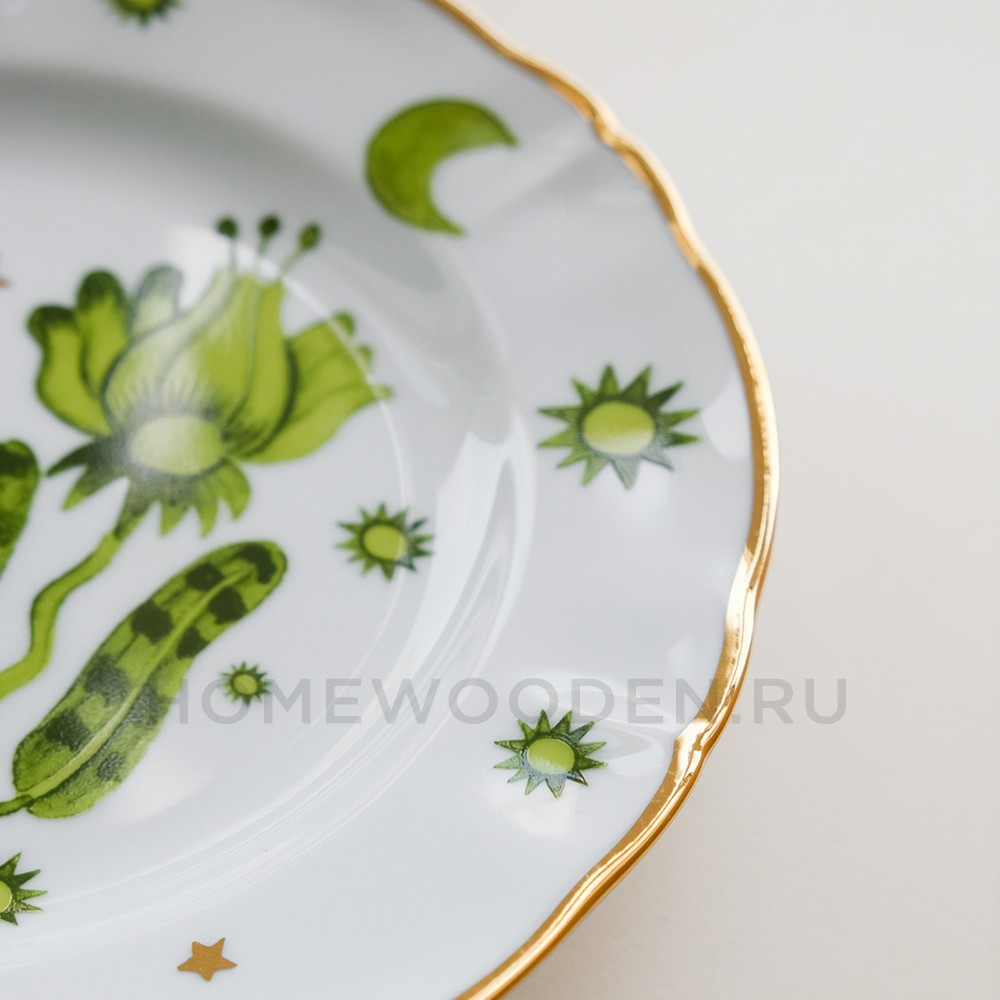 Тарелка десертная FLORAL 20,5 см BITOSSI HOME