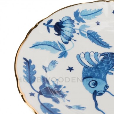 Тарелка десертная BLUE FLOWER 20,5 см BITOSSI HOME