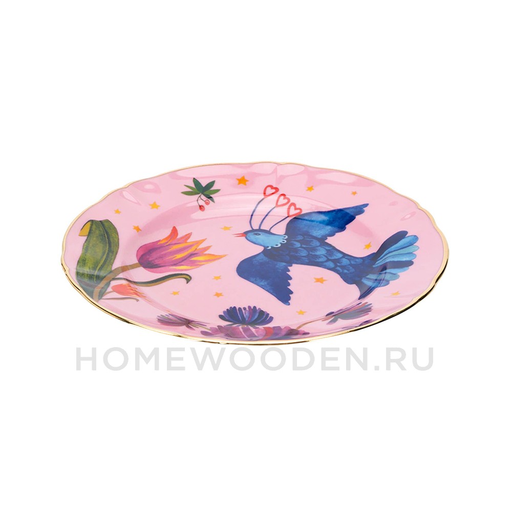 Тарелка десертная LITTLE BIRD 20,5 см BITOSSI HOME