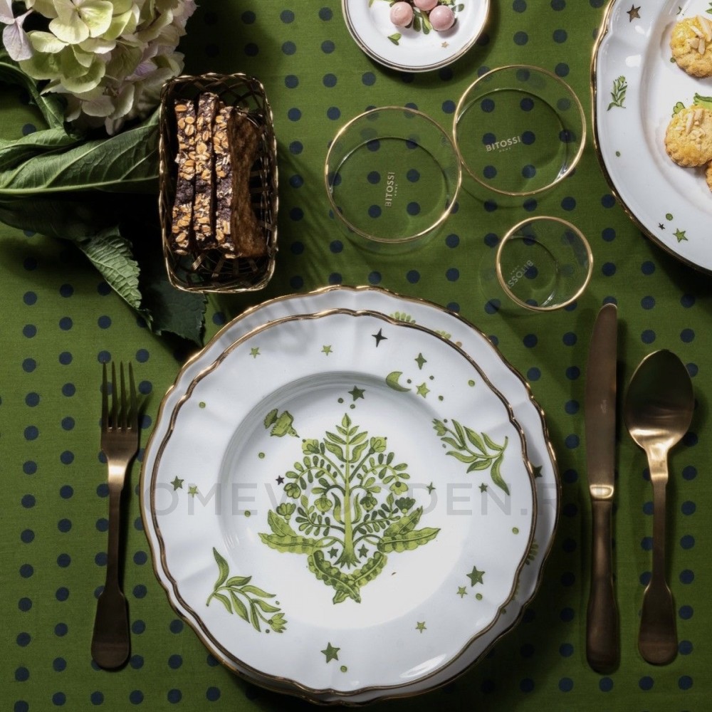 Тарелка глубокая FLORAL 23 см BITOSSI HOME