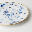Блюдо круглое BLUE FLORAL 32,5 см BITOSSI HOME