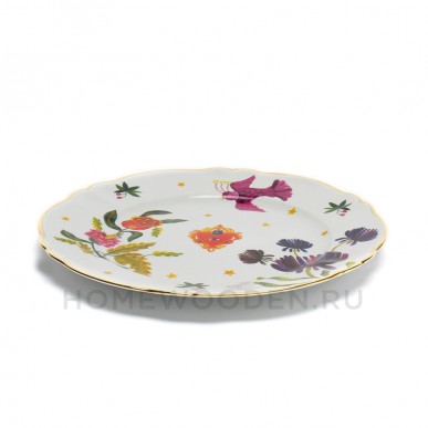 Блюдо круглое FLORAL 32,5 см BITOSSI HOME