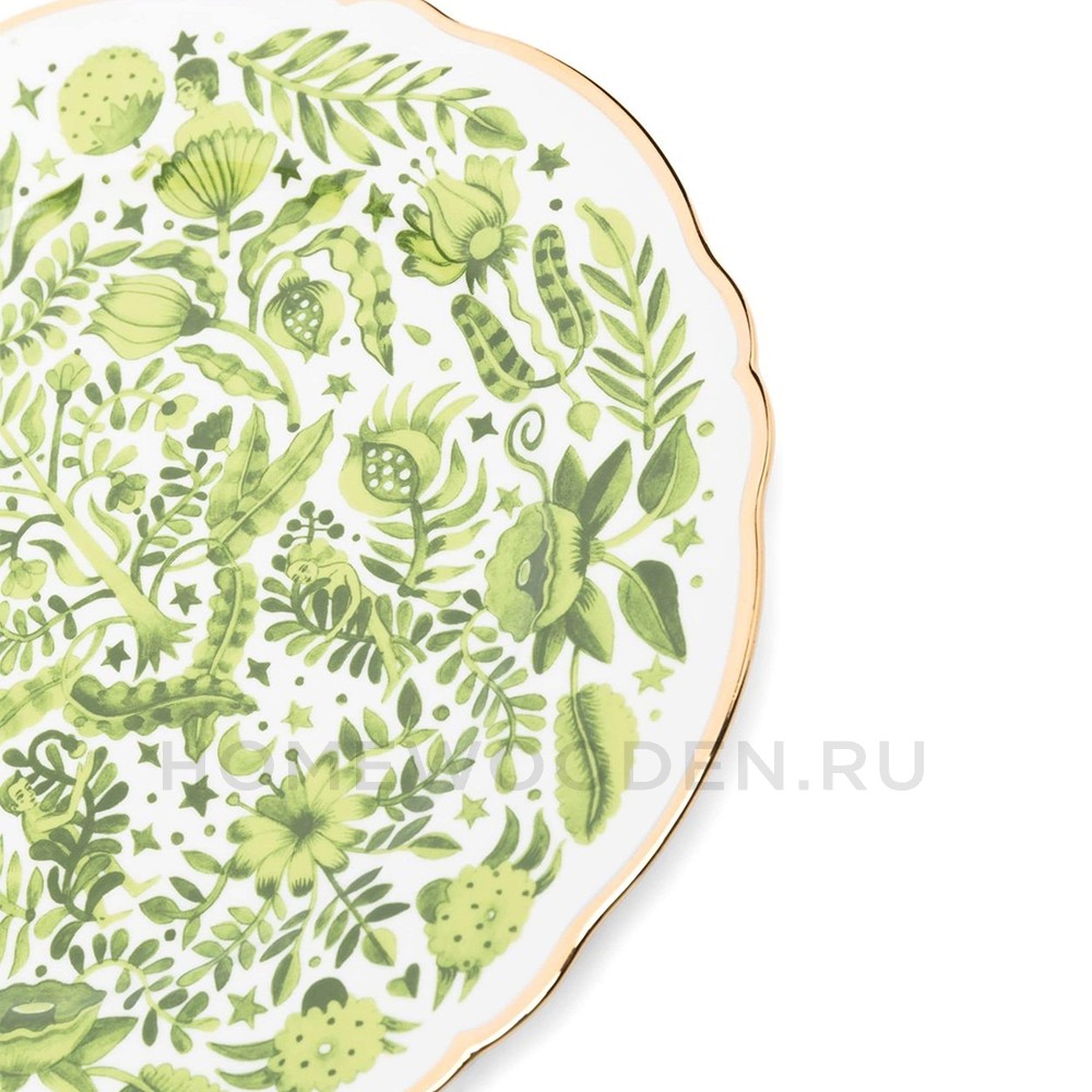 Блюдо круглое GREEN ALL OVER 32,5 см BITOSSI HOME