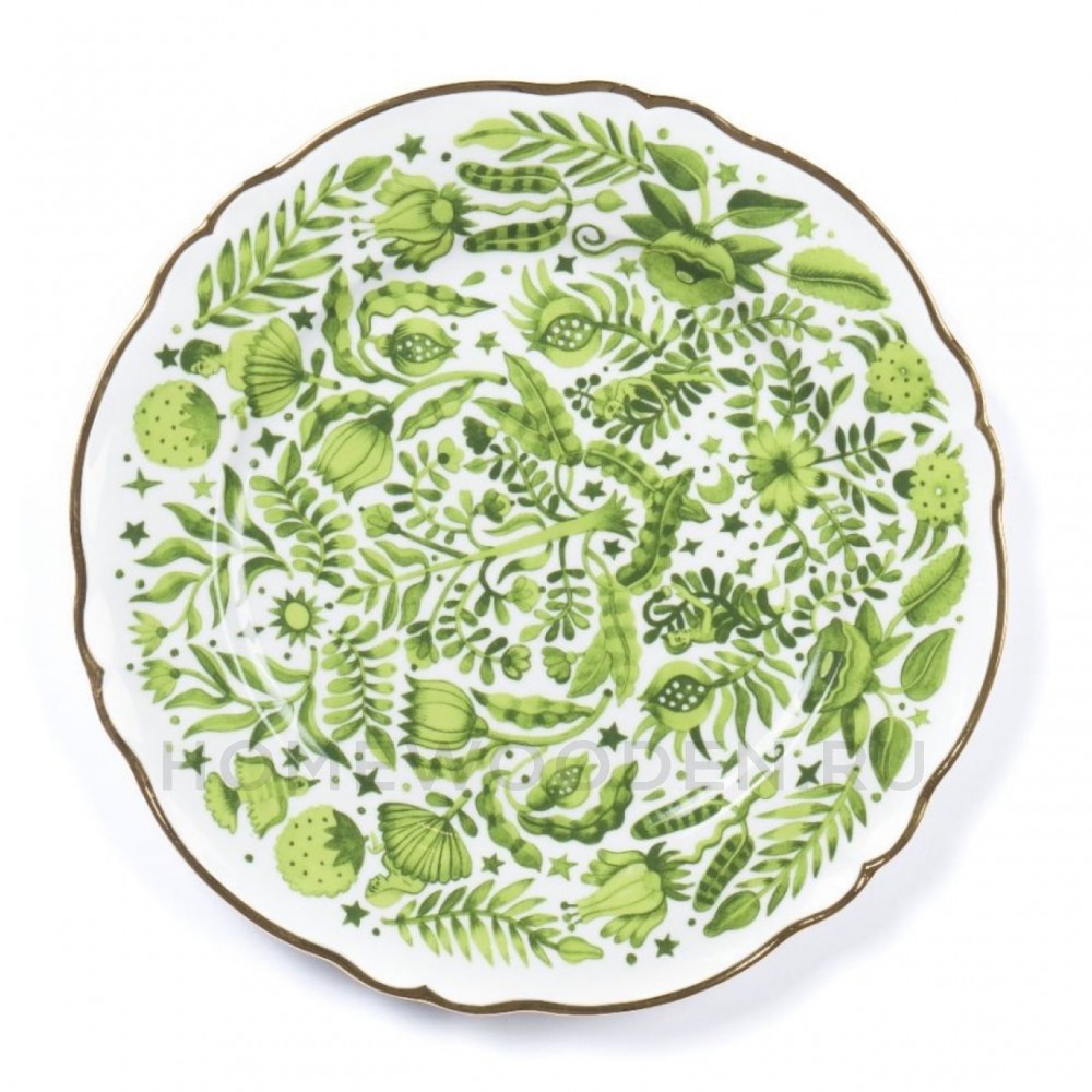 Блюдо круглое GREEN ALL OVER 32,5 см BITOSSI HOME