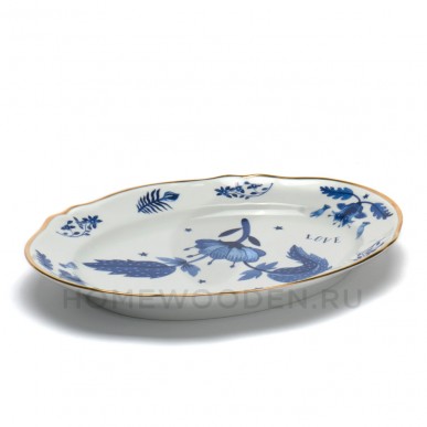 Блюдо овальное ALL OVER 34 см BITOSSI HOME
