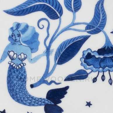 Тарелка пирожковая BLUE MERMAID 15 см BITOSSI HOME