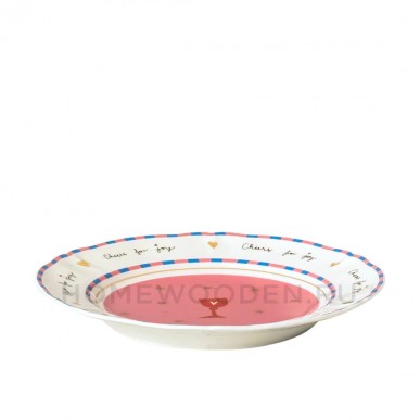 Тарелка десертная GLASS 20,5 см BITOSSI HOME