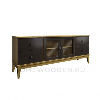 Тумба ТВ 180 Бон Вояж 24 (ФК) из массива сосны