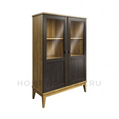 Шкаф для посуды Бон Вояж 20-150 (ФК) из массива сосны