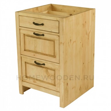 Шкаф-стол CH-BT2C 600 (3 ящика)