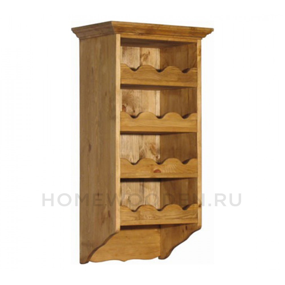 Настенный шкаф Прованс ПЛ 24 бутылочница (350х320х930)