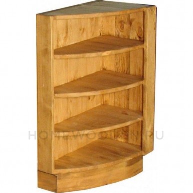 Угловой шкаф-стол Прованс радиальный ПЛ 21 (300х540х820)