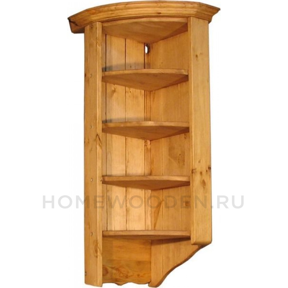 Настенный шкаф Прованс ПЛ 23 радиусный (200х320х930)