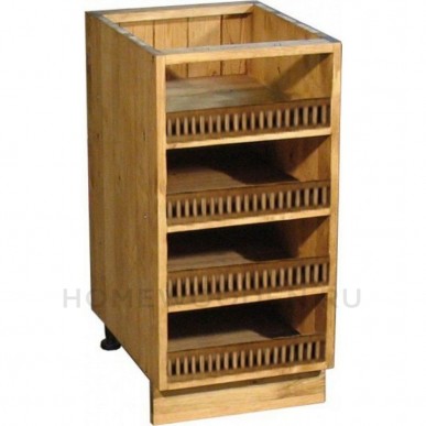 Шкаф-стол Прованс балюстрада ПЛ 22 (350х540х820)