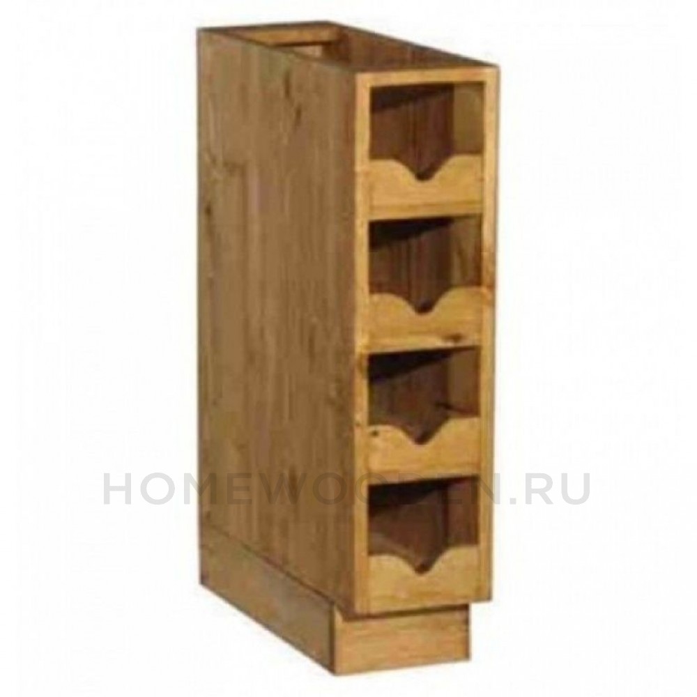 Шкаф-стол Прованс бутылочница ПЛ 21 (150х540х820)