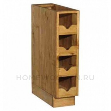 Шкаф-стол Прованс бутылочница ПЛ 21 (200х540х820)
