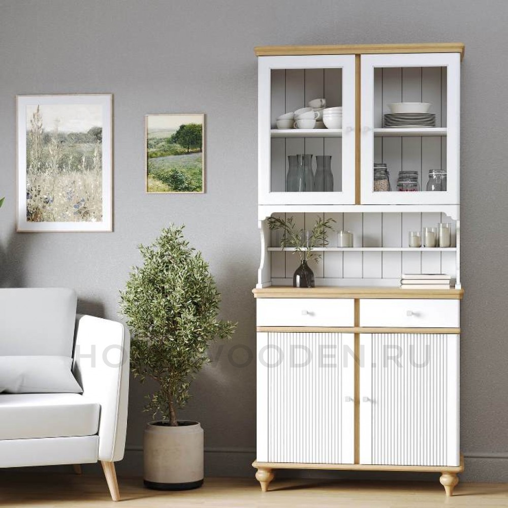 Буфет Рандеву 222 из массива сосны