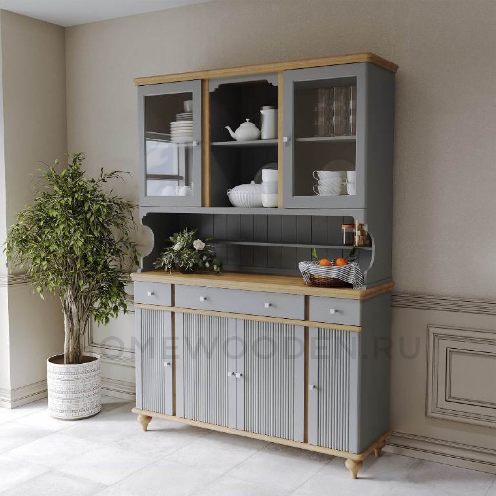 Буфет Рандеву 432 из массива сосны