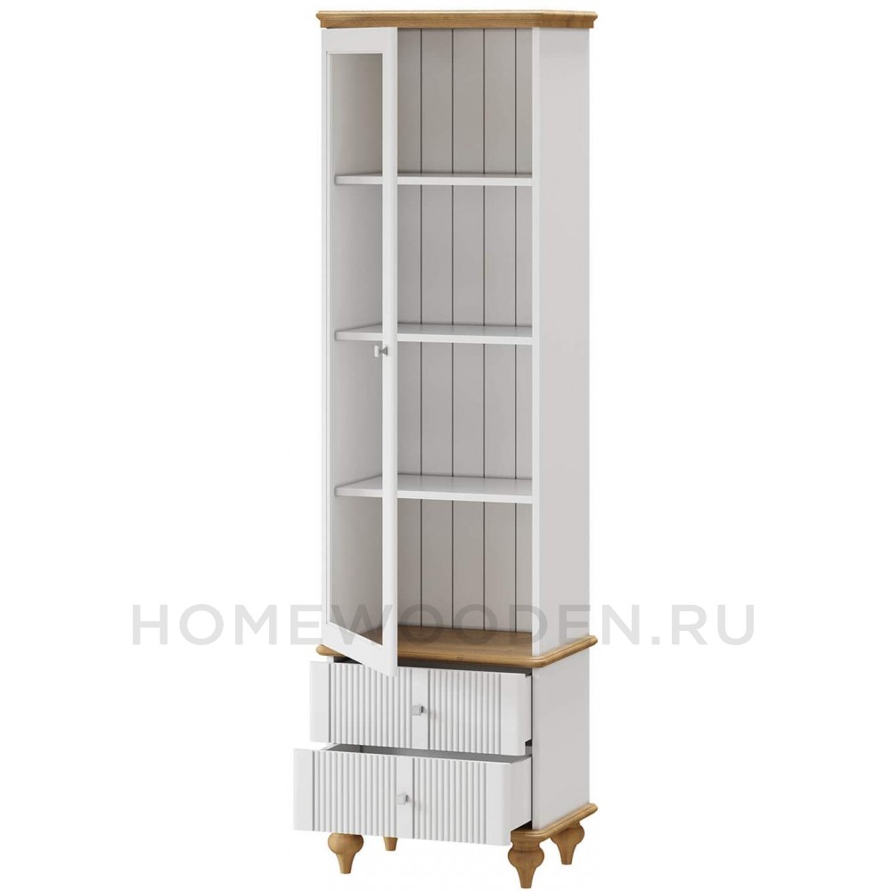 Шкаф для посуды Рандеву 12 из массива сосны