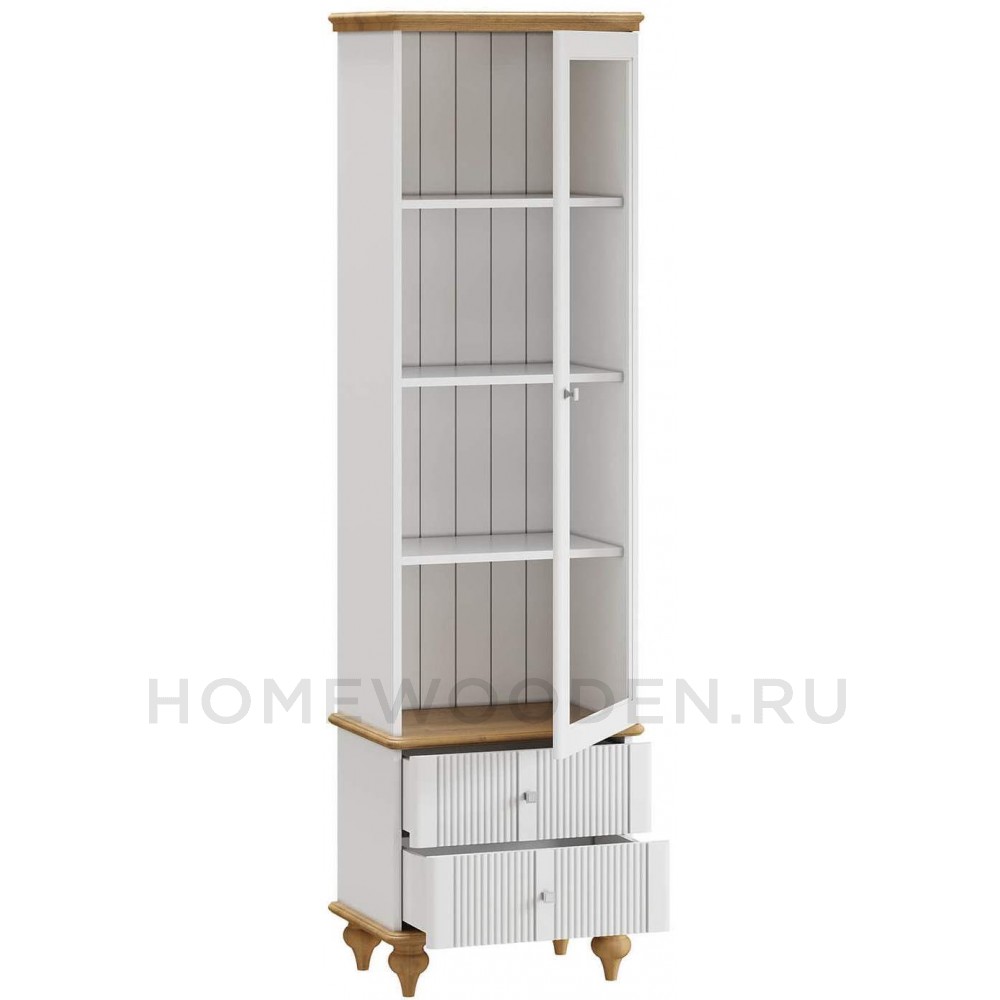 Шкаф для посуды Рандеву 12 из массива сосны