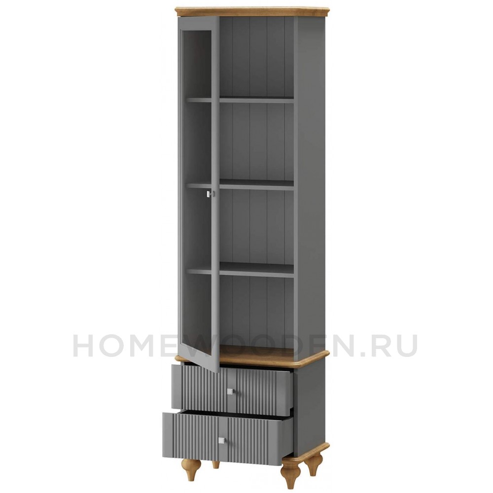 Шкаф для посуды Рандеву 12 из массива сосны