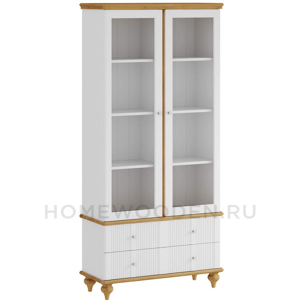 Шкаф для посуды Рандеву 22 из массива сосны