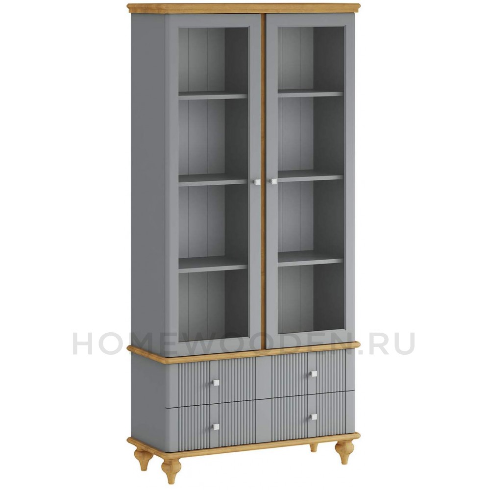 Шкаф для посуды Рандеву 22 из массива сосны