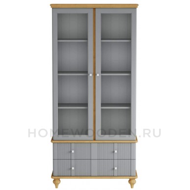 Шкаф для посуды Рандеву 22 из массива сосны