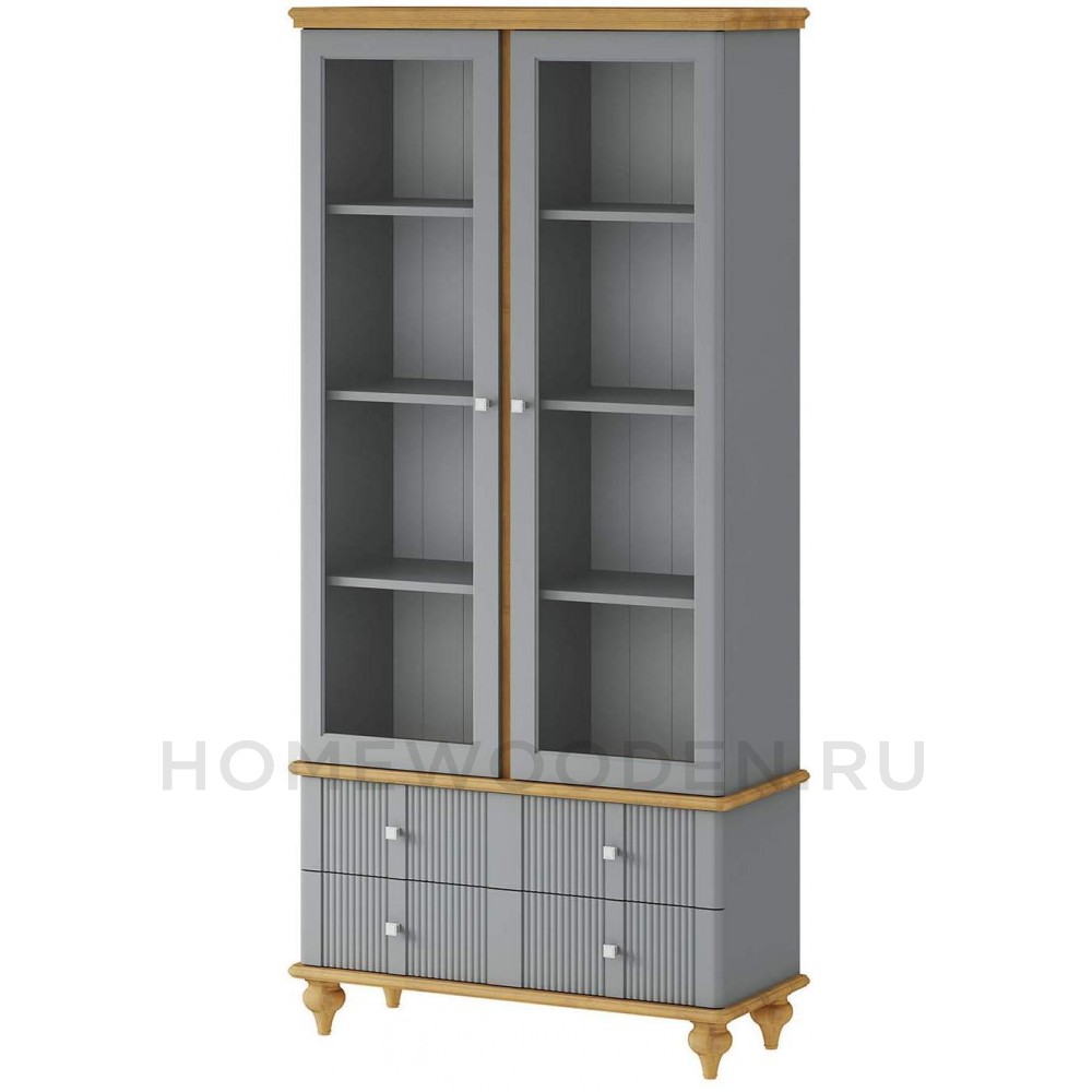 Шкаф для посуды Рандеву 22 из массива сосны