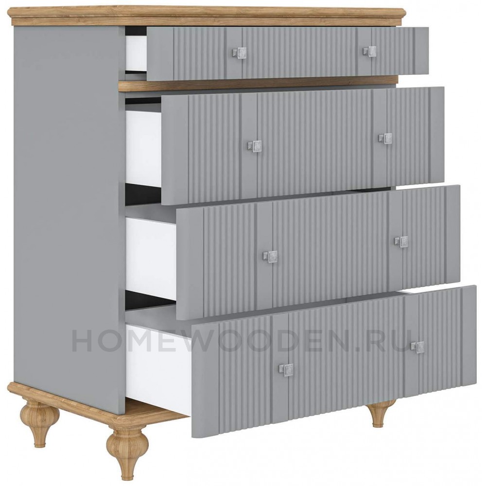 Комод Рандеву 04 (838) из массива сосны