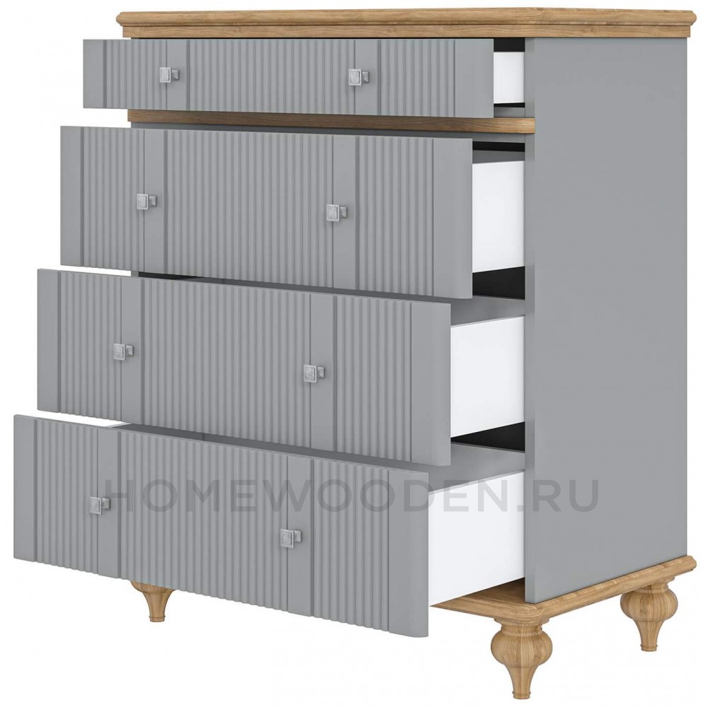 Комод Рандеву 04 (838) из массива сосны