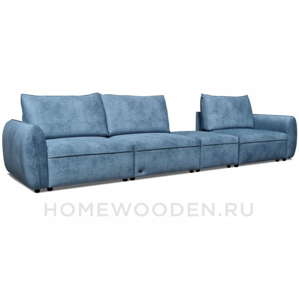 Диван Клоуд КБ+К1+К1+КП+К1+КБ