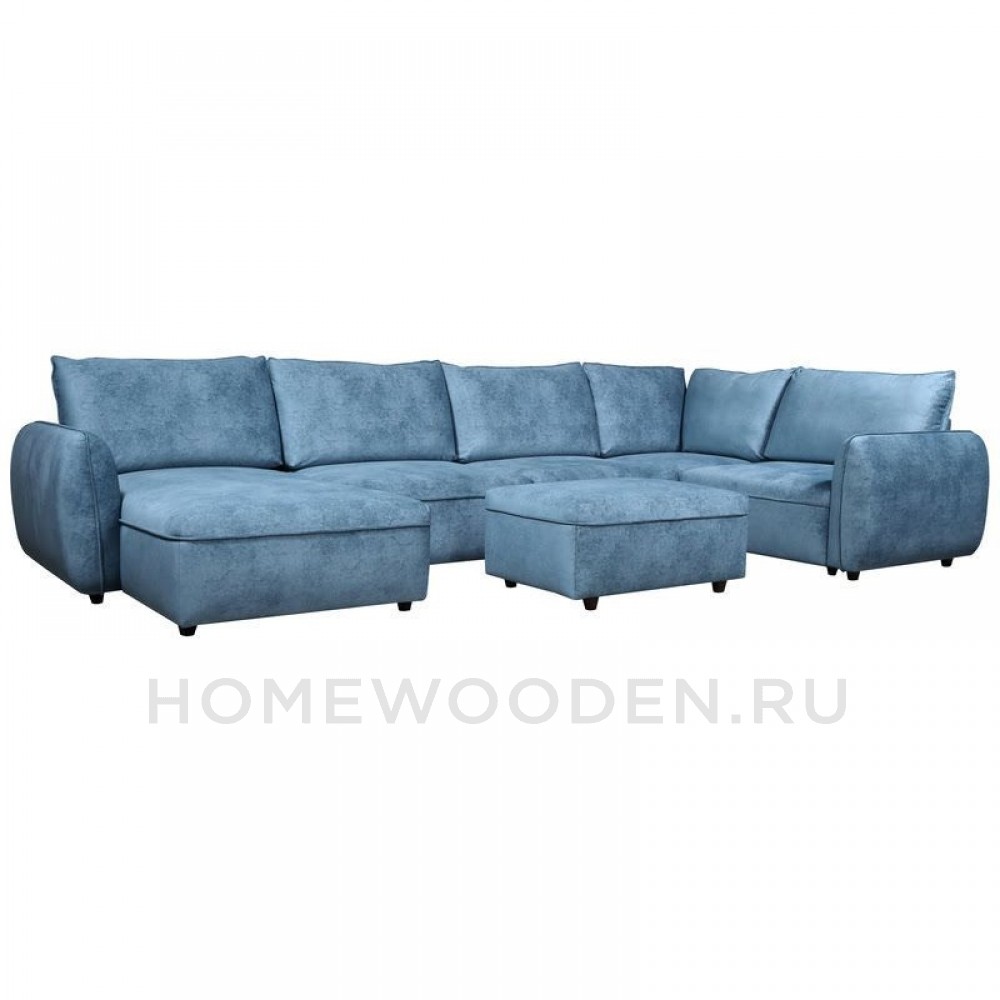 Диван Клоуд КБ+К2+К1+К1+КУ+К1+КБ+КП