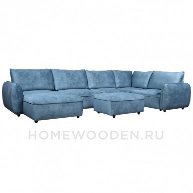 Диван Клоуд КБ+К2+К1+К1+КУ+К1+КБ+КП