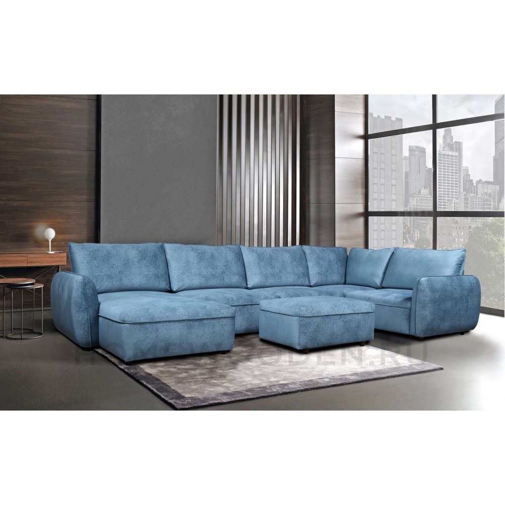 Диван Клоуд КБ+К2+К1+К1+КУ+К1+КБ+КП