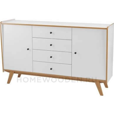 ТУМБА ВИНТАЖ 2 ДВЕРИ 4 ЯЩИКА